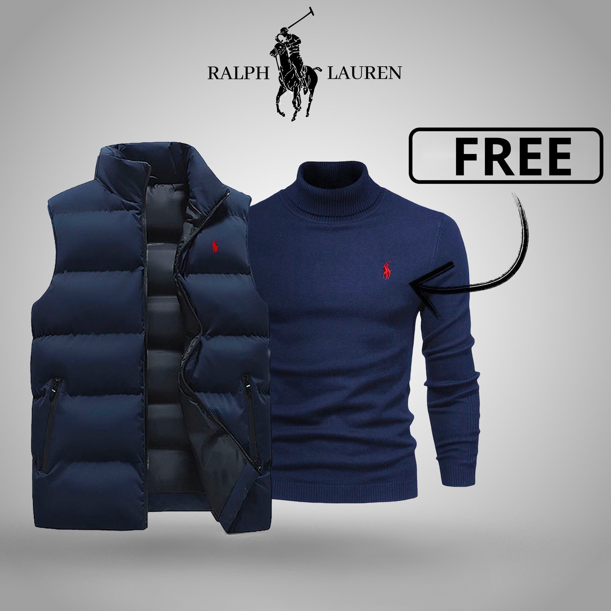 R&L Vest + Free Sweater (Clearance Sale)