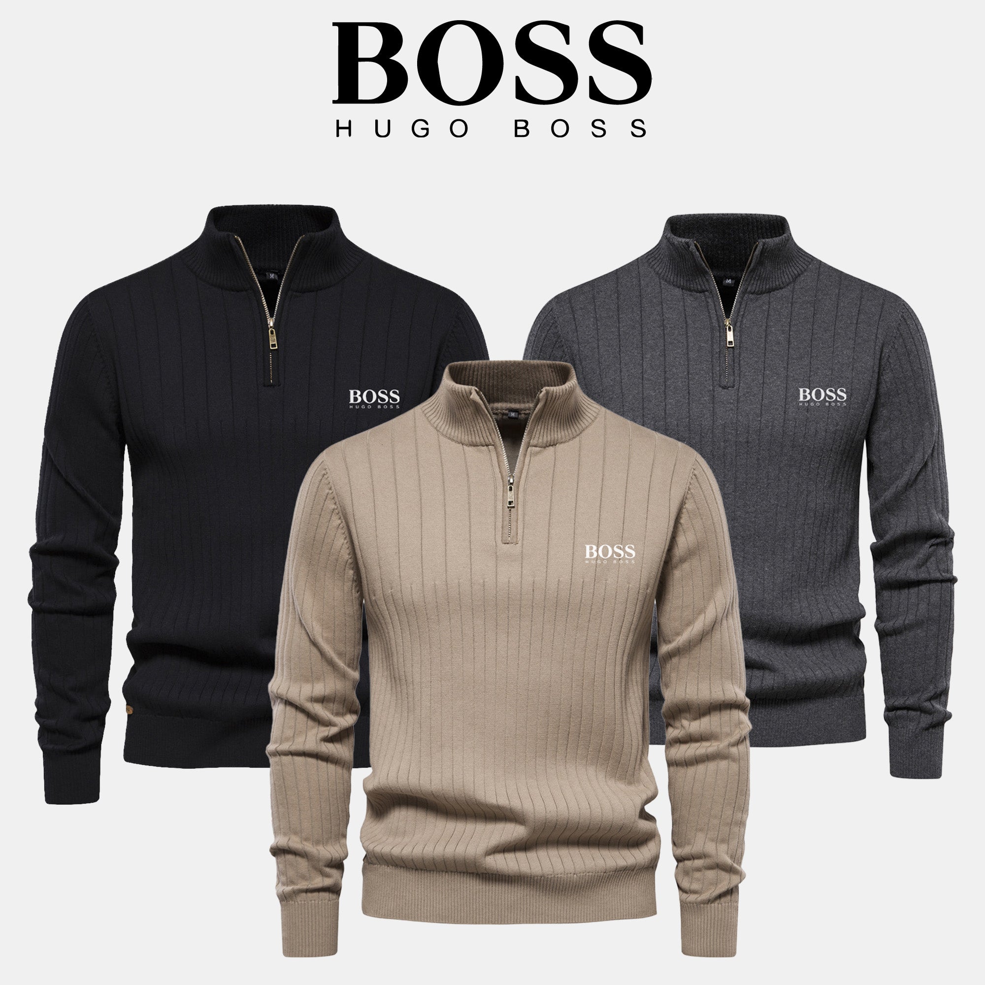 Zipped Sweater (Clearance Sale)