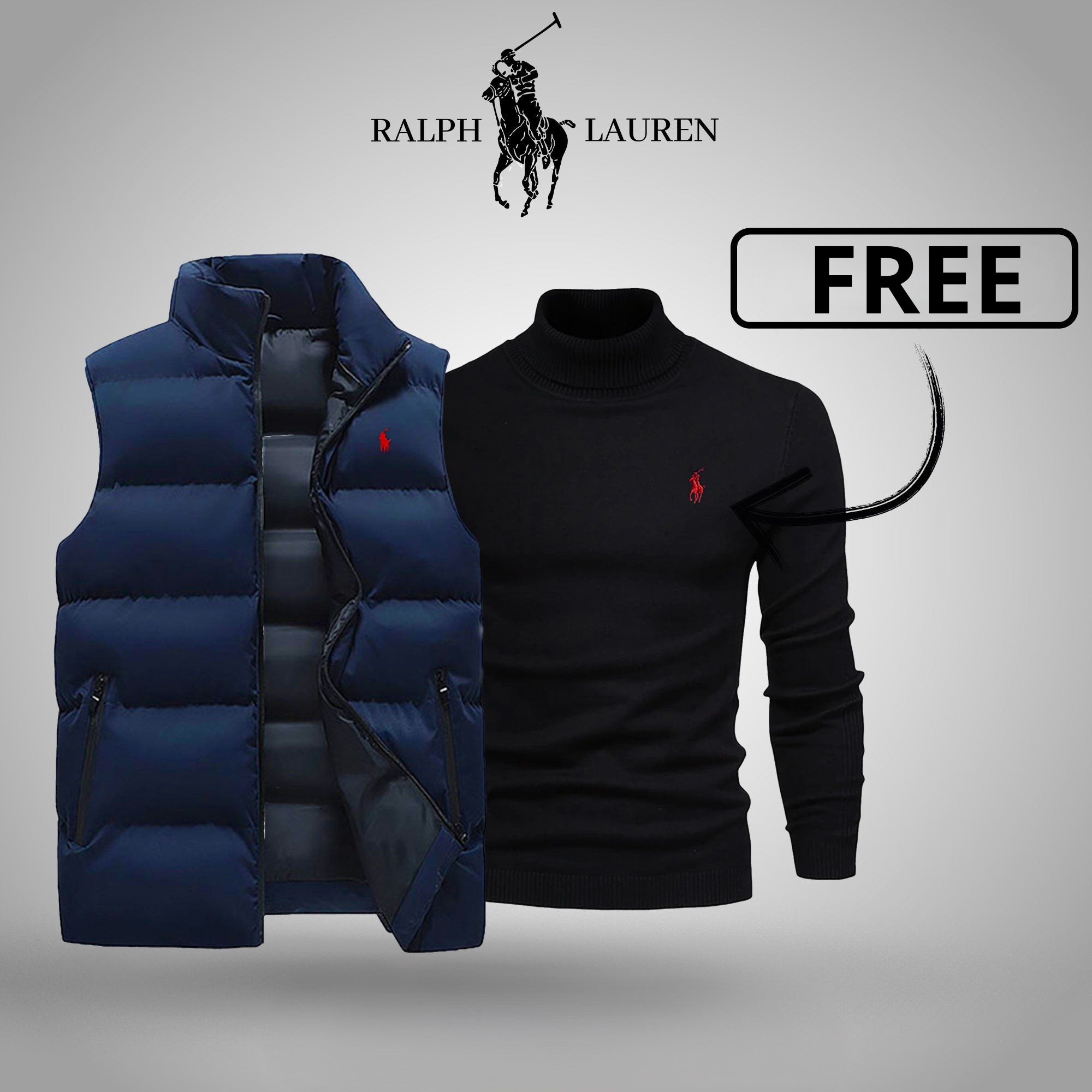 R&L Vest + Free Sweater (Clearance Sale)