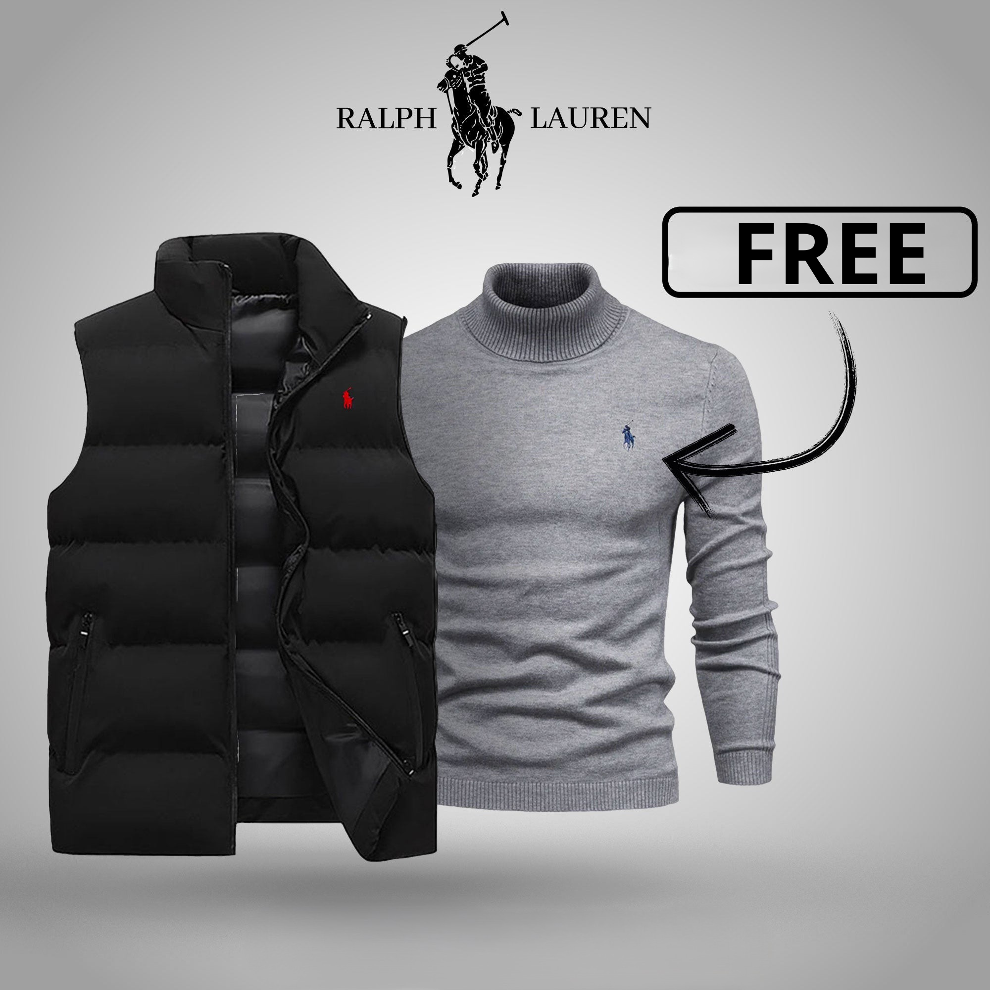 R&L Vest + Free Sweater (Clearance Sale)