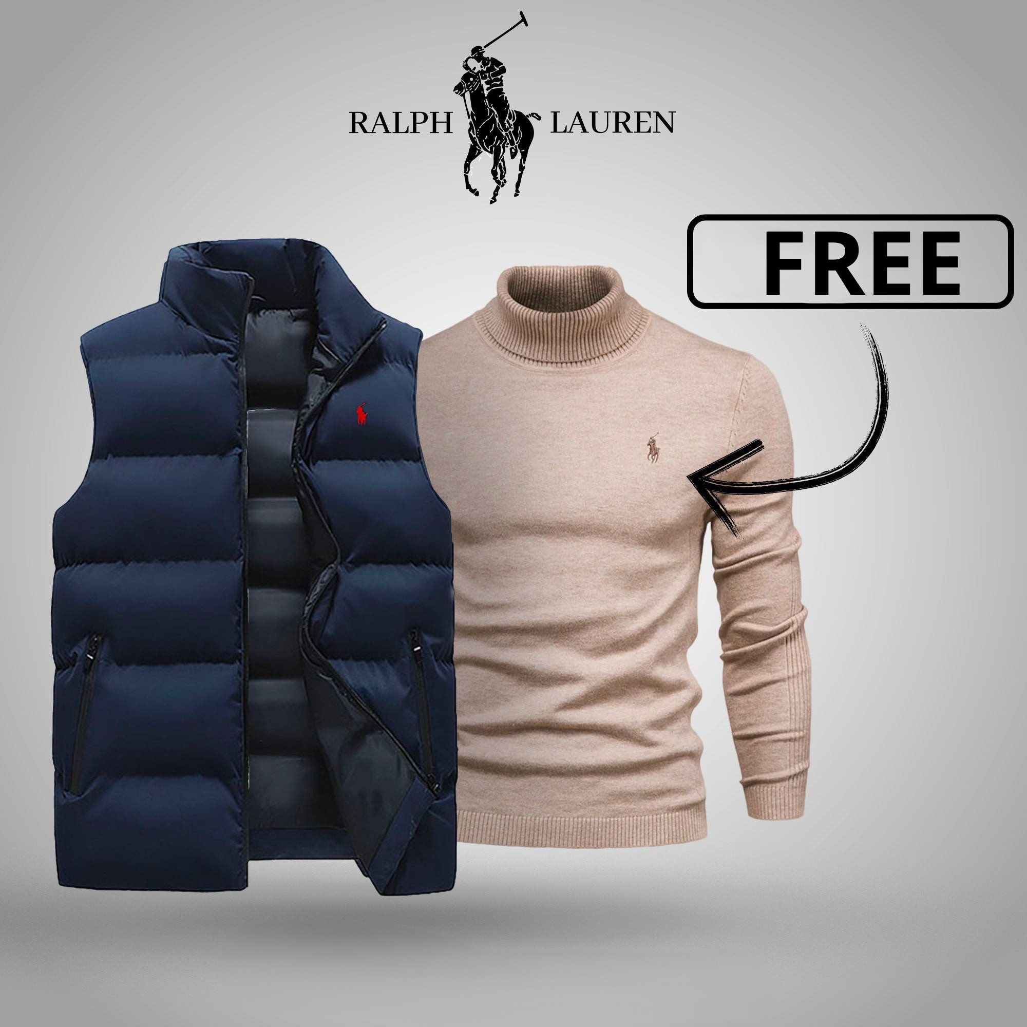 R&L Vest + Free Sweater (Clearance Sale)