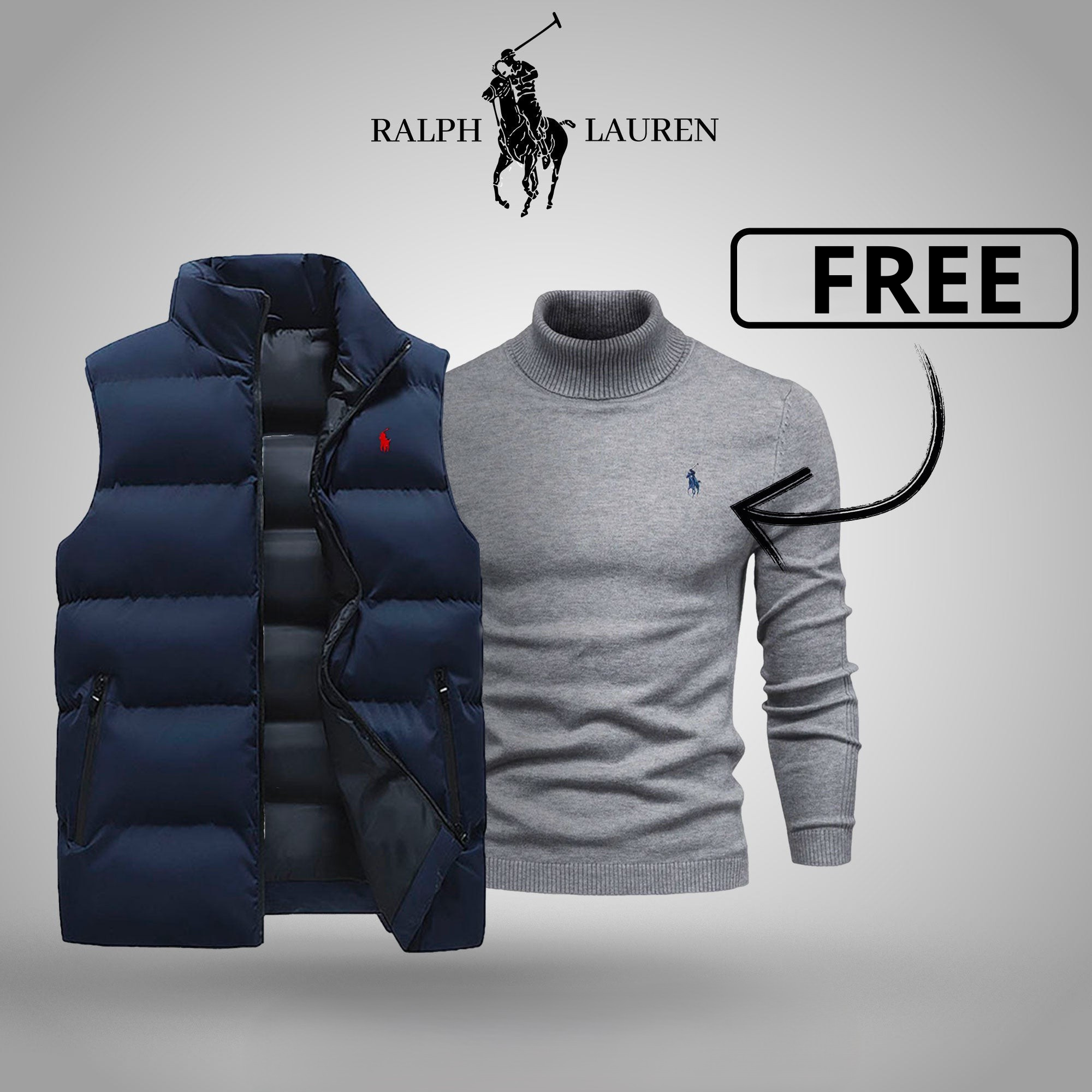 R&L Vest + Free Sweater (Clearance Sale)