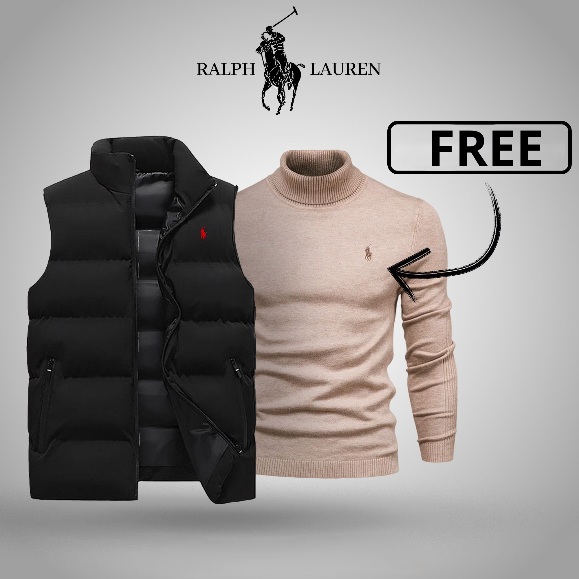 R&L Vest + Free Sweater (Clearance Sale)