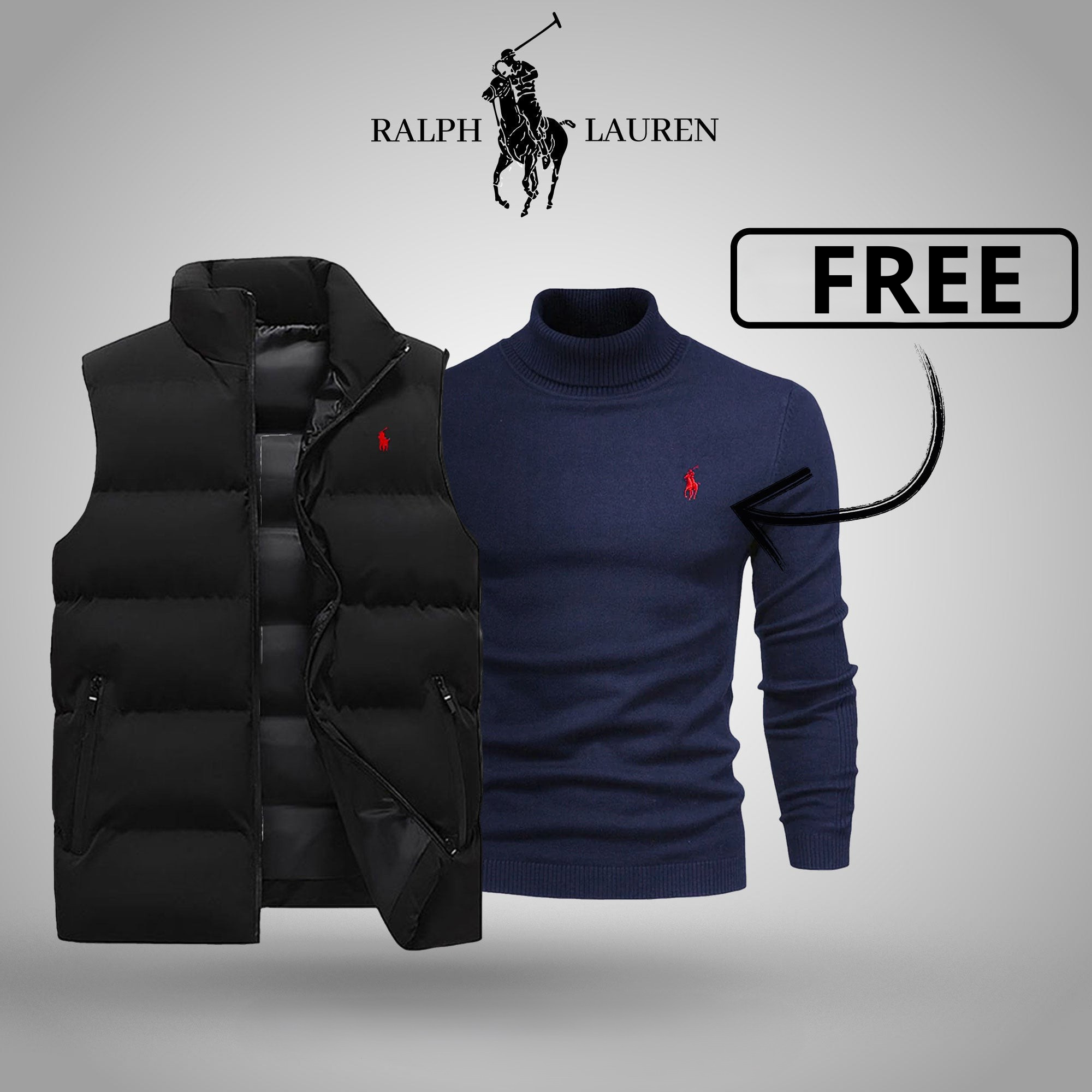 R&L Vest + Free Sweater (Clearance Sale)