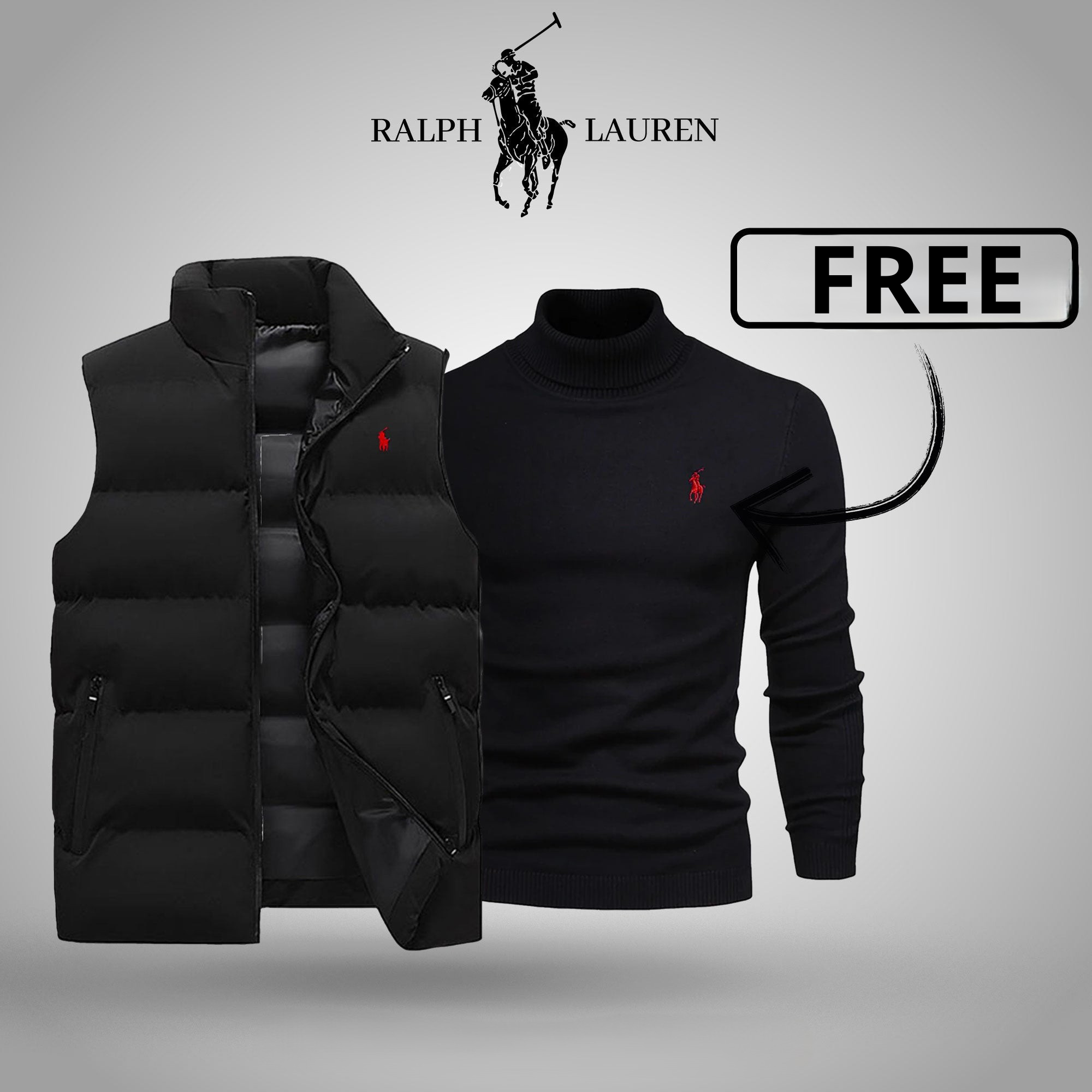 R&L Vest + Free Sweater (Clearance Sale)