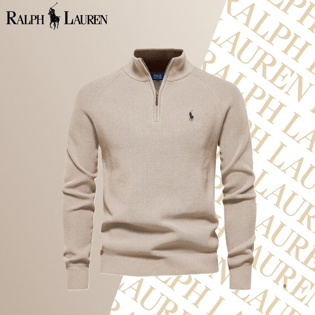 Zipped Collar Sweater R&L (Clearance)