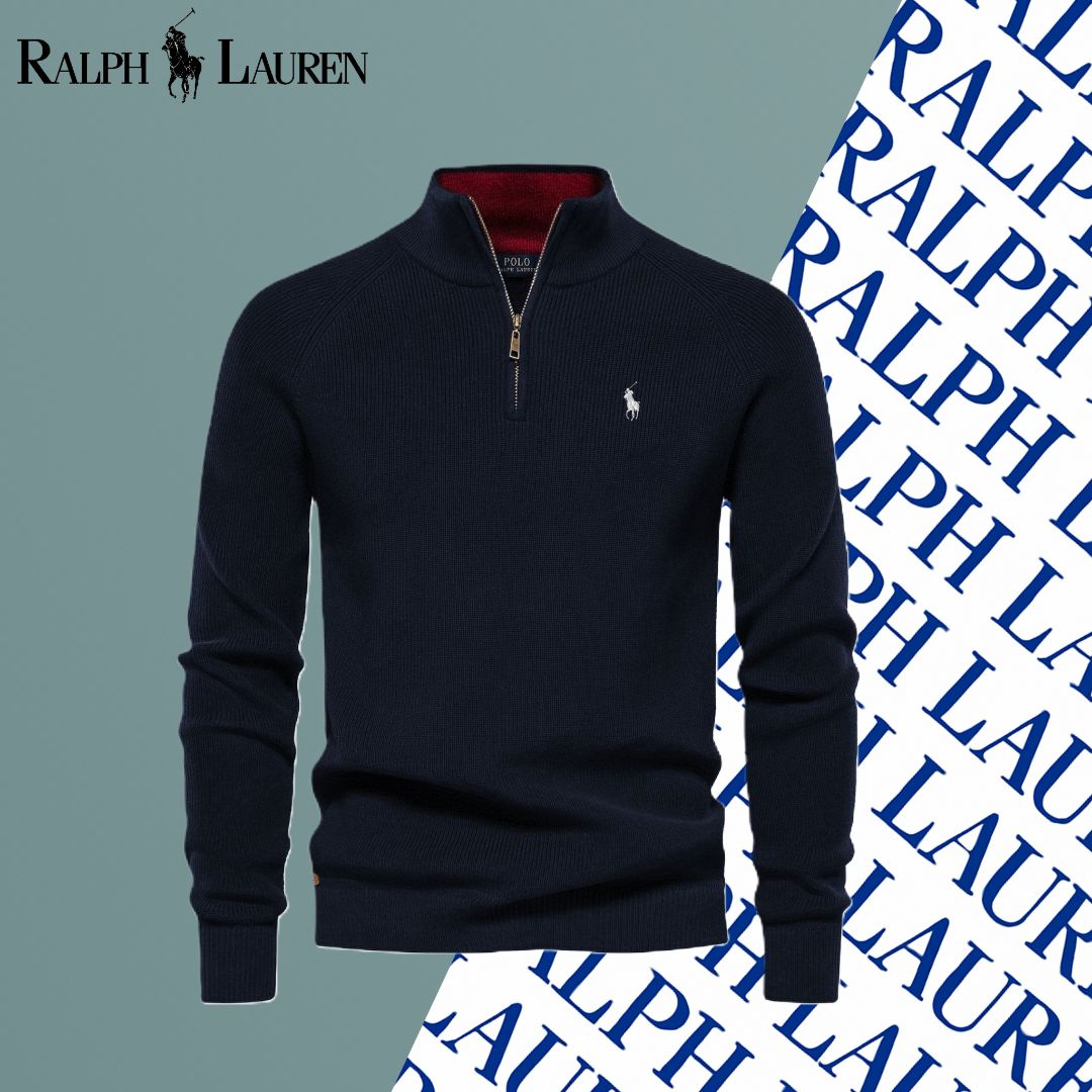 Zipped Collar Sweater R&L (Clearance)