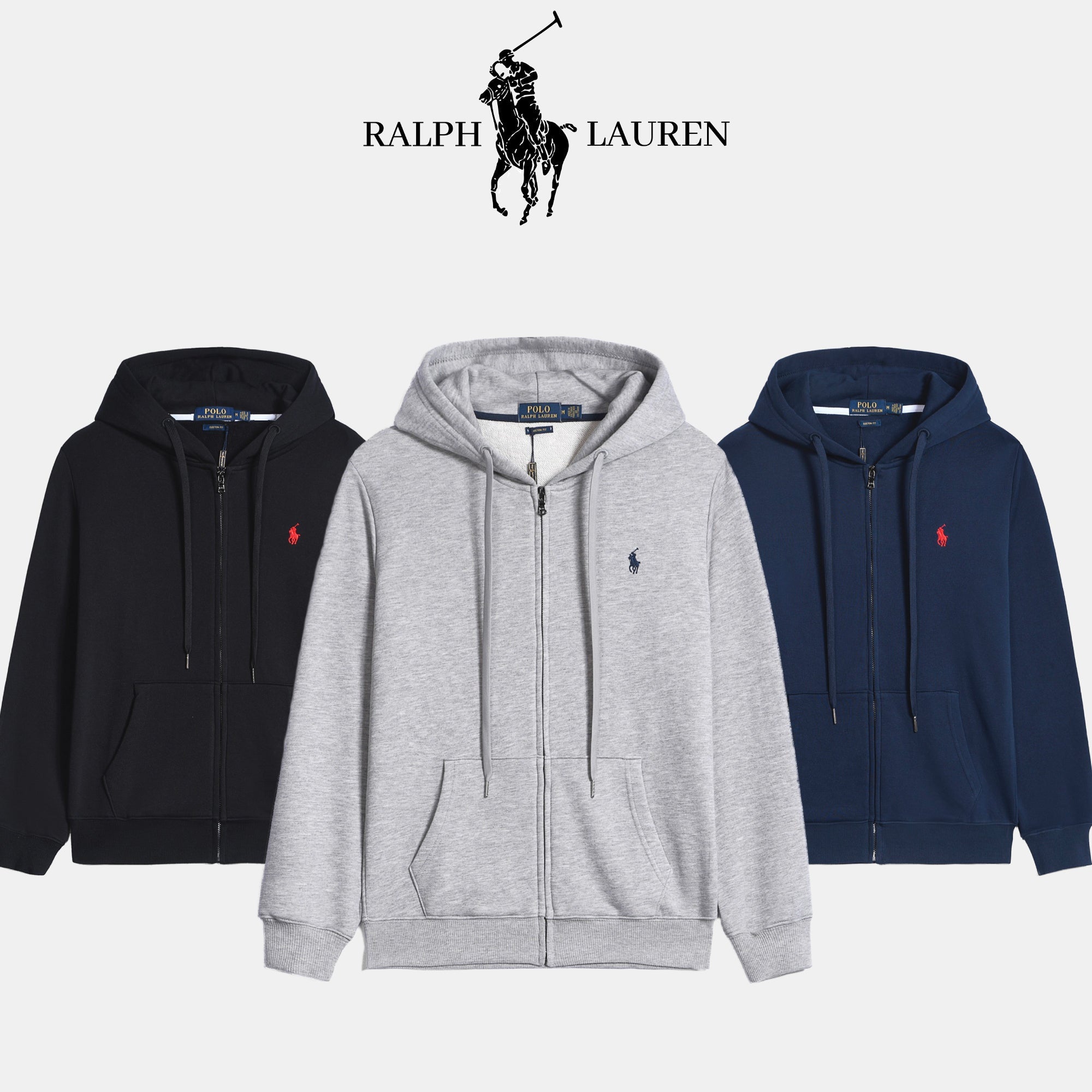 Sweat-Shirt à Capuche Classique R&L