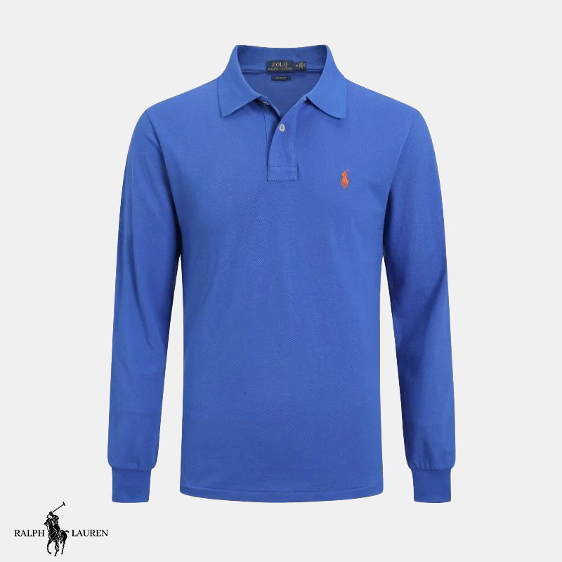 Long-Sleeve Polo