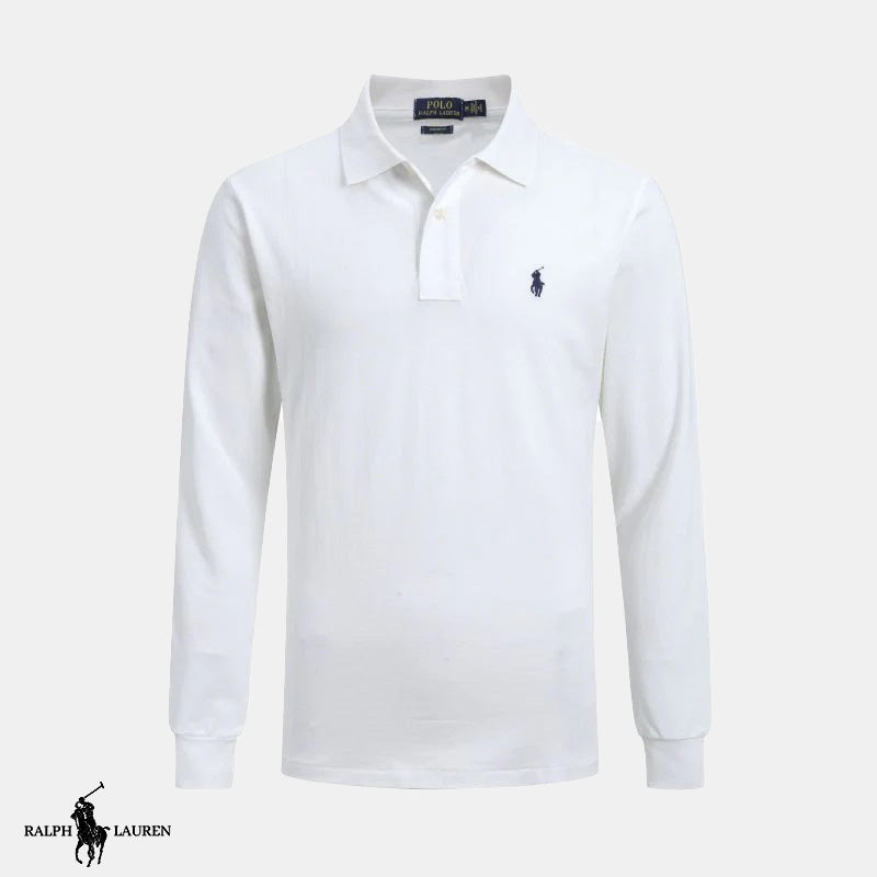 Long-Sleeve Polo