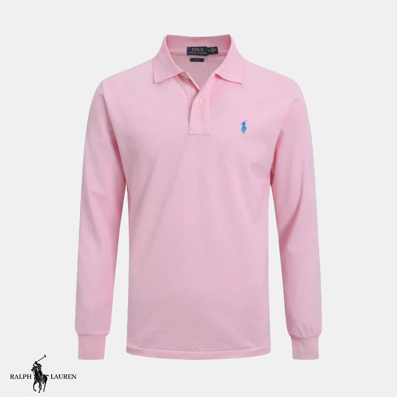 Long-Sleeve Polo