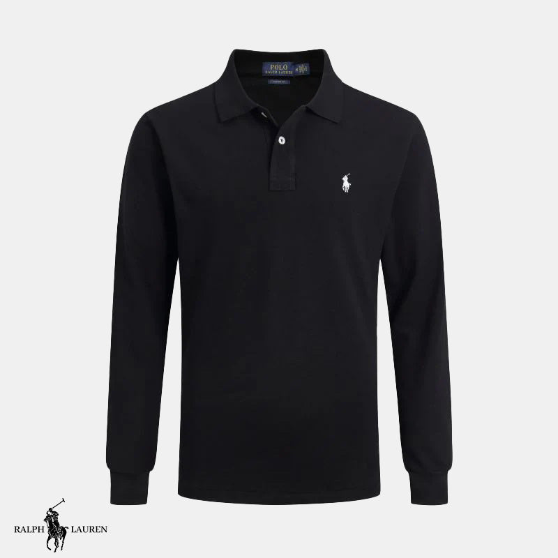 Long-Sleeve Polo